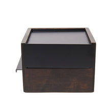 Load image into Gallery viewer, UMBRA Stowit Mini Jewelry Box, Black/Walnut
