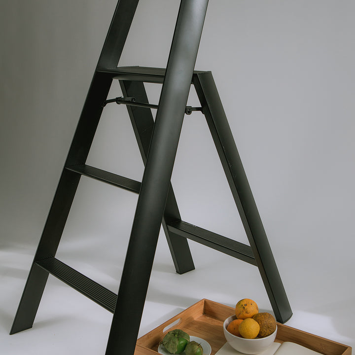 Hasegawa Lucano Japan Household Stool Orange (3 Steps)