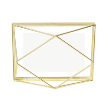 Load image into Gallery viewer, UMBRA Prisma Photo Frame, 4&quot; x 6&quot;, S, Matte Brass
