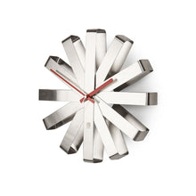 Load image into Gallery viewer, UMBRA Ribbon Wall Clock 30cm, Steel
