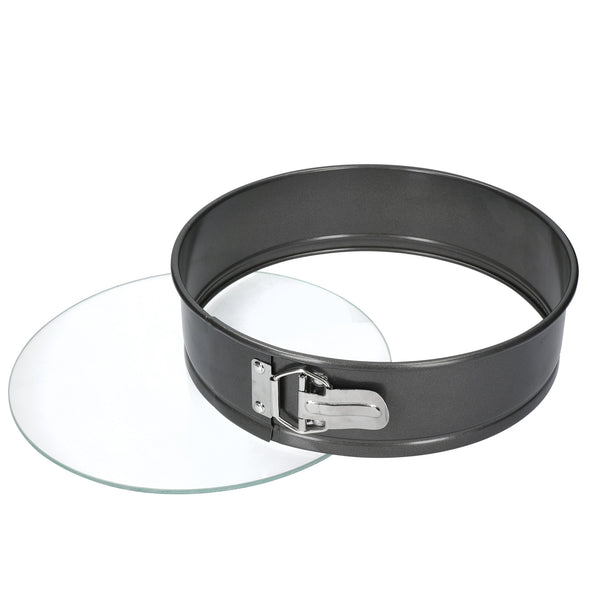 MASTERCLASS Glass Base Cake Pan26Cm Nonstick Steel