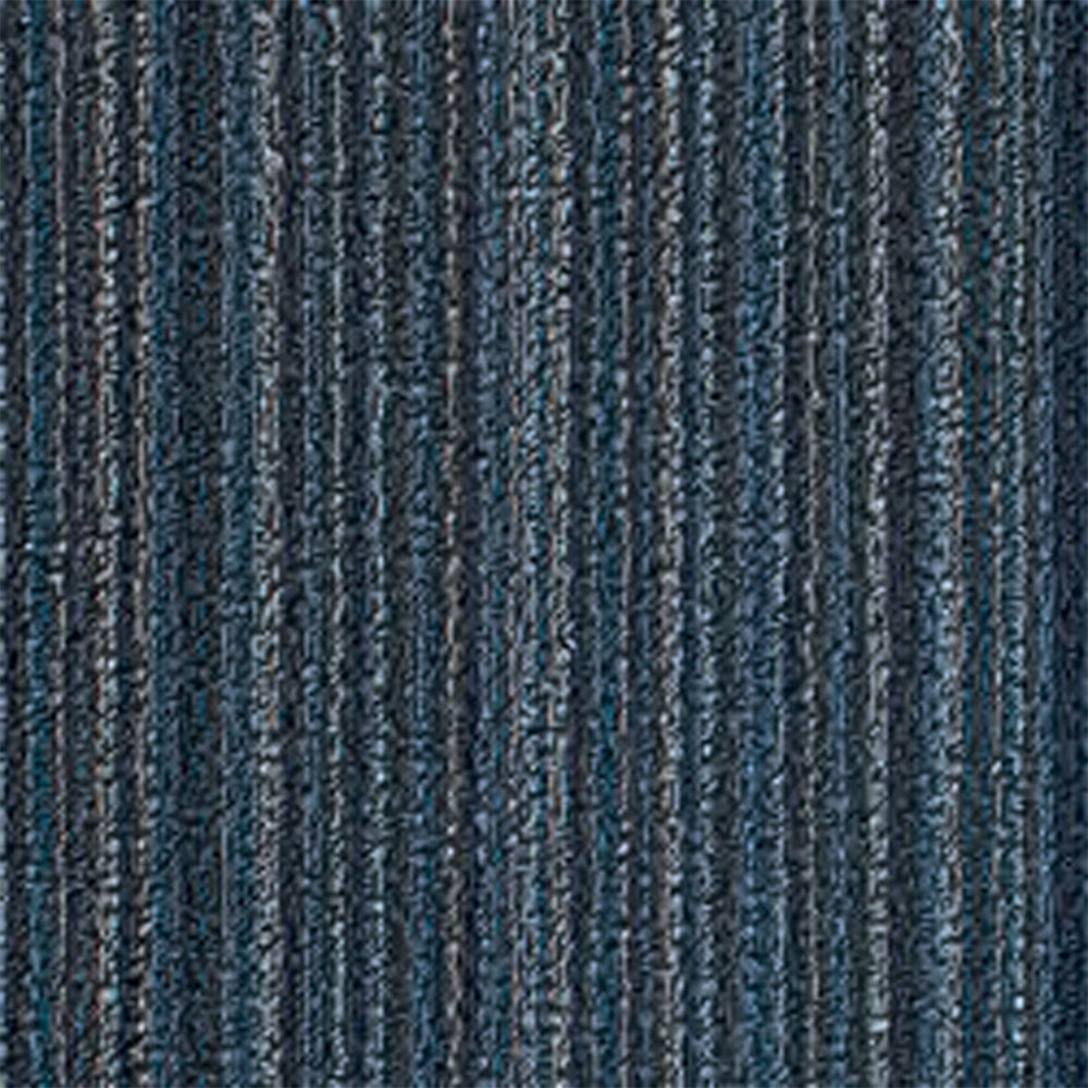 CHILEWICH TerraStrand Microban Skinny Stripe Door Mat 46 x 71 cm, Blue
