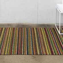 Load image into Gallery viewer, CHILEWICH TerraStrand¬Æ Microban¬Æ Skinny Stripe Door Mat, 46 x 71 cm, Bright Multi-Color
