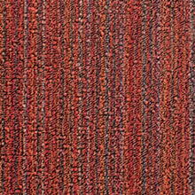 Load image into Gallery viewer, CHILEWICH TerraStrand¬Æ Microban¬Æ Skinny Stripe Door Mat 46 x 71 cm, Orange
