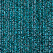 Load image into Gallery viewer, CHILEWICH TerraStrand¬Æ Microban¬Æ Skinny Stripe Door Mat, 46 x 71 cm, Turquoise

