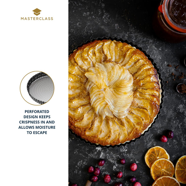 MASTERCLASS Mc Non Stick Quiche Tin 28Cm