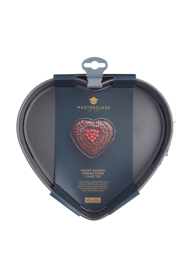 MASTERCLASS Non- Stick Heart Shape Spring Form Cake Tin (22.5X21.5X7.5Cm)