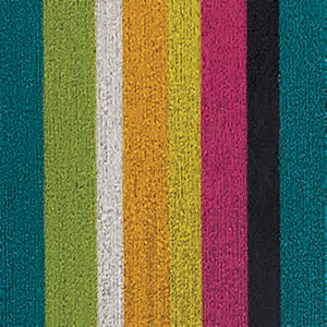 CHILEWICH TerraStrand¬Æ Microban¬Æ Bold Stripe Utility Mat 61 x 91 cm, Multi-Color