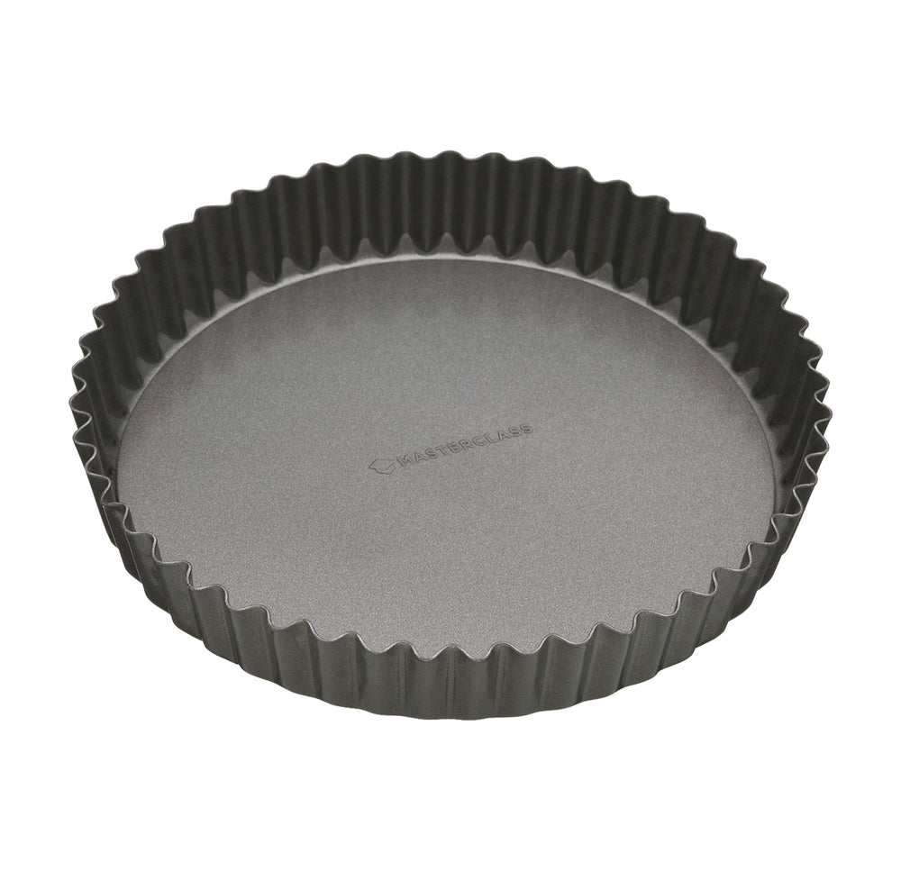 MASTERCLASS Non Stick Loose Base Quiche Tin Rd 25Cm